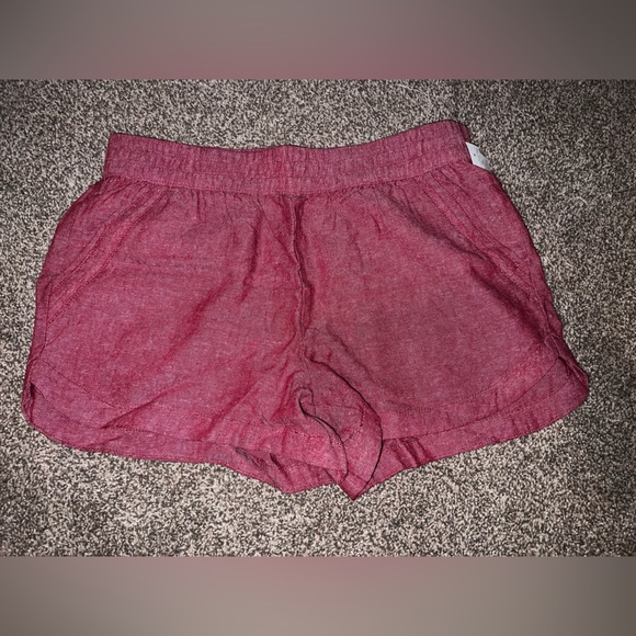Maurices Red linen shorts - Picture 2 of 5